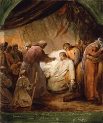 La dernière communion de Saint Louis, 1823